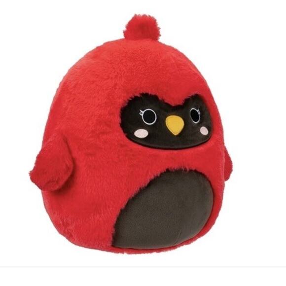 Squishmallow's 12” Cazlan The bird cazlan the red cardinal squishmallow - Picture 6 of 13